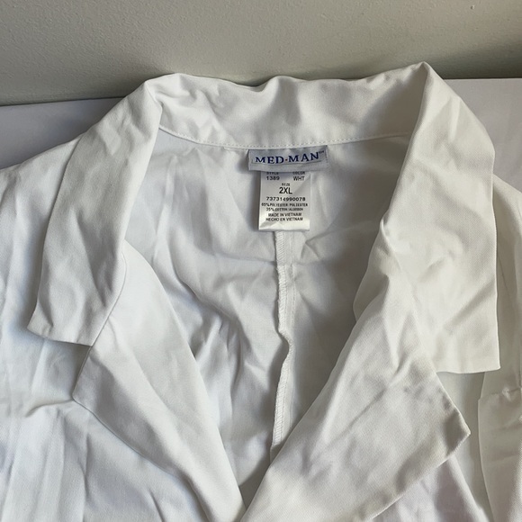 Cherokee Medman 31 Scrub Consultation Lab Coat XXL - Picture 4 of 7